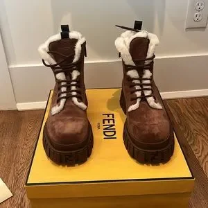 Fendi | Shoes | Fendi Biker Shoe Boot In Size 2 | Poshmark display picture 2